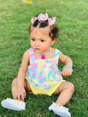 Girls Top & Shorts Set